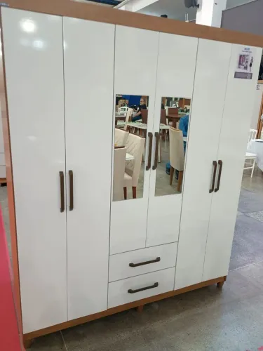 Guarda roupa 6 portas Carioca Recife 1.53 - Novo e embalado!!