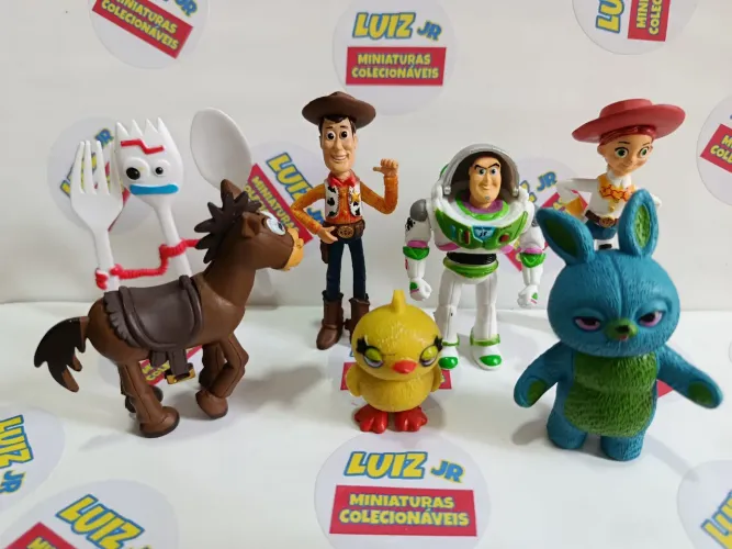 Toy story - lote com 7 miniaturas 