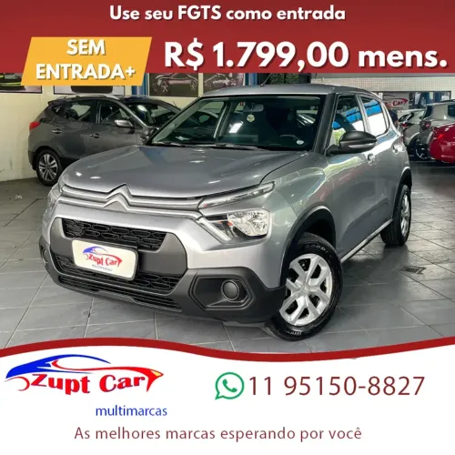Citroen C3 Live Pack 1.0 Flex 6V 5P Mec. 2024