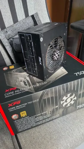 Fonte XPG Core Reactor Modular 750w 80 Plus Gold