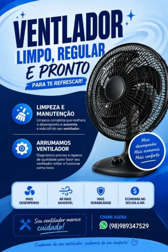 Conserto de ventilador