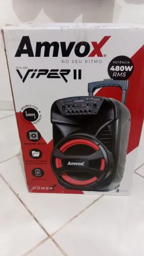 Caixa Amplificada Anvox