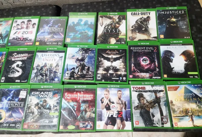 Jogos XBOX ONE confira valores, pego jogos no negócio, envio olx pay
