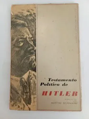 Livro Testamento Político de Hitler
