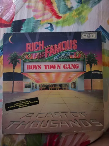 LP VINIL - BOYS TOWN GANG - Rich and famous