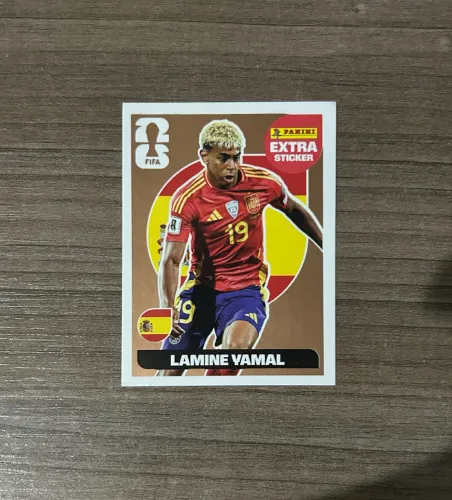 Figurinha Lamine Yamal legend versão Bronze