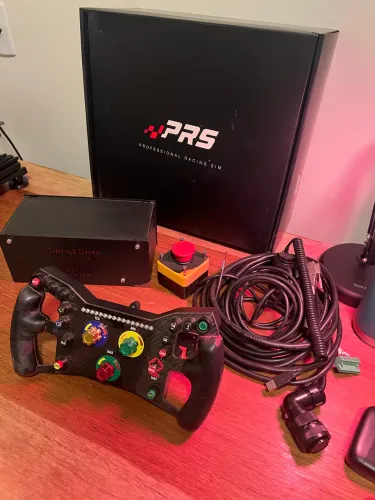 Kit Volante Gamer Pro Racing Simuladores + Direct Drive 21Nm