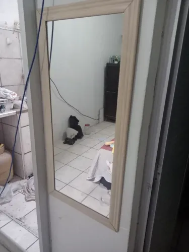Espelho medio pra Sala quardo banheiro de parede 37cm por 77