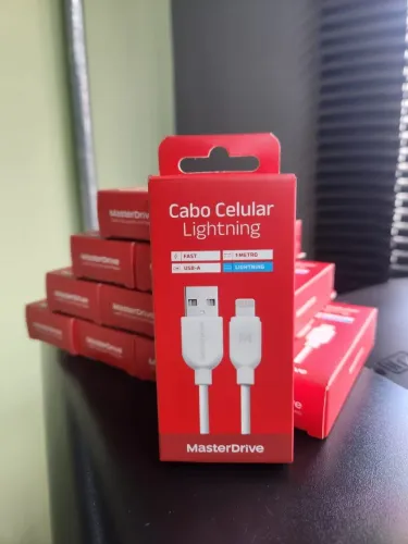 Pack com 10 Cabos Lightning para iPhone - Carregamento Rápido