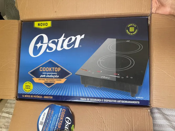 Fogão Cooktop OSTER elétrico na caixa !