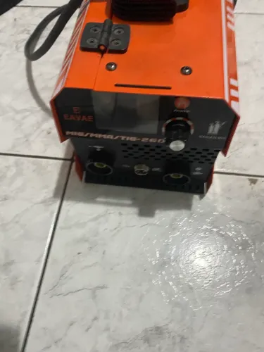 Máquina de solda inversora 260a 220v portátil
