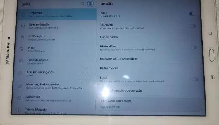 Samsung Galaxy Tab A 2016 . 10.5,Rede LTE 4G ,8 Core 1.8 GHZ GPS:SIM,ANDROID 8.1, 3 GB RAM