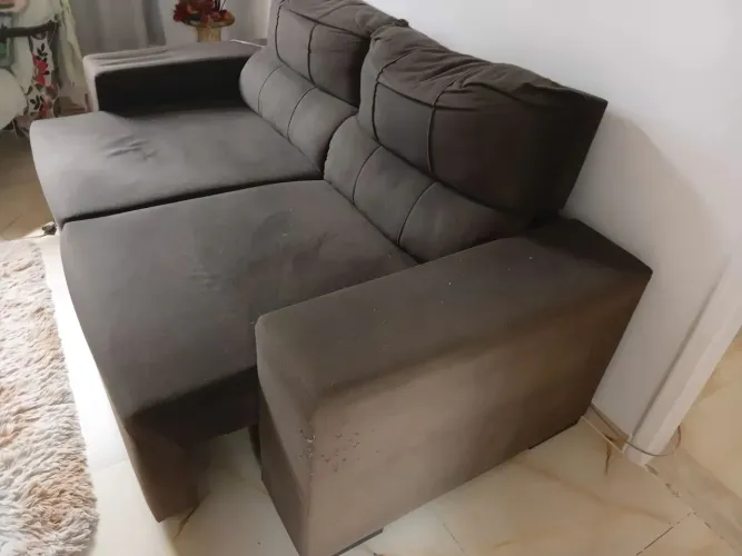Sofá suede