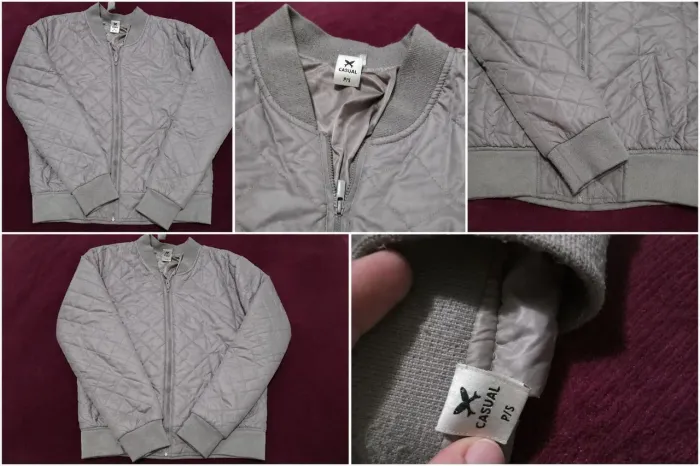 Jaqueta bomber acolchoada da marca Casual.