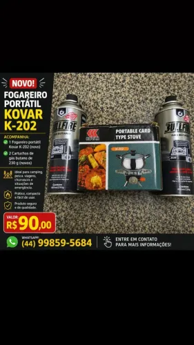 FOGÃO PORTÁTIL 