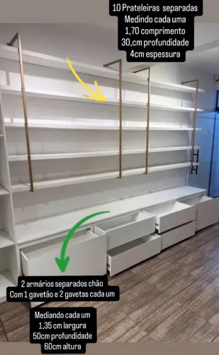Móveis Planejados para loja completa