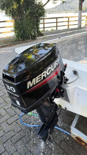 Barco de fibra duplo