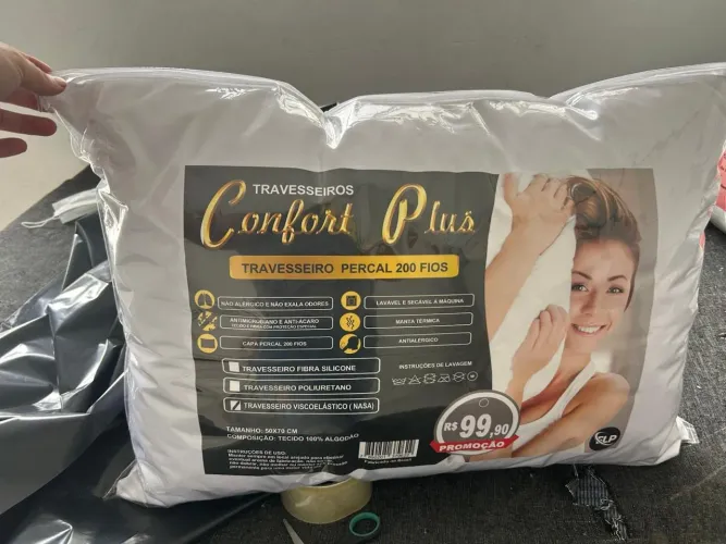 Travesseiro viscoelástico linha Premium