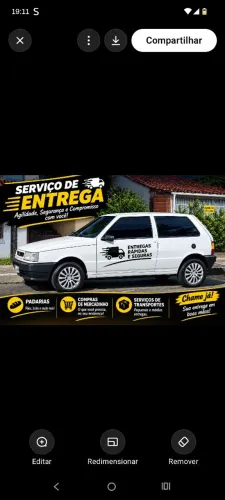 Serviço de entregas