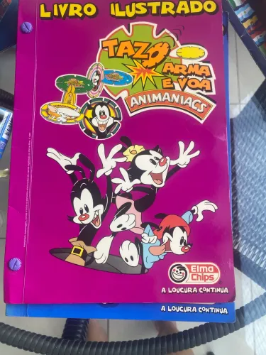 Álbum de Tazos Animaniacs e Pernalonga