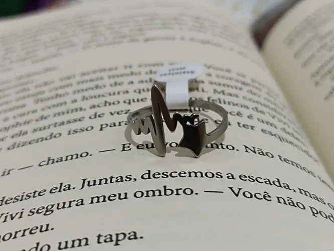 Anéis de aço inoxidável 316L 25 R$ cada 