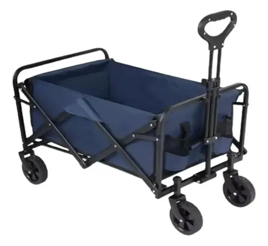 Carro de carga suporta 100 Kg estrutura de ferro reforçado, aceitamos cartões