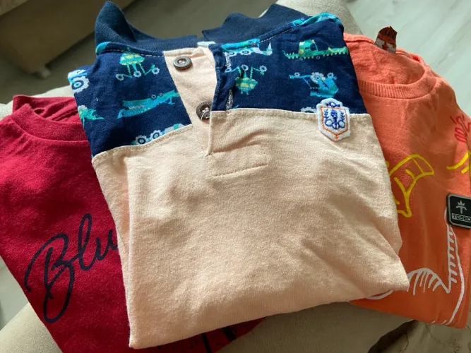 Combo de roupas infantis para meninos 3 a 7 anos.