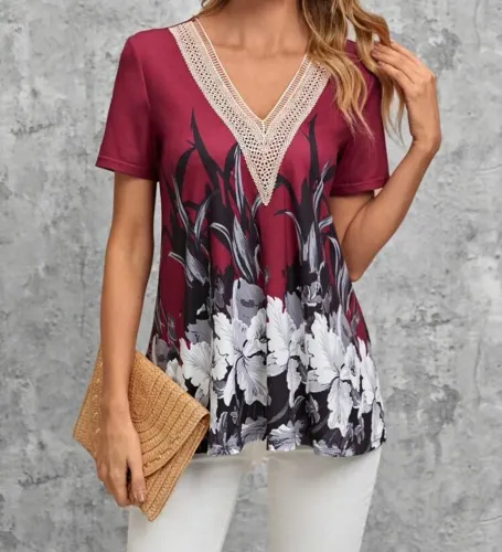 Blusa Feminina - estilo bata