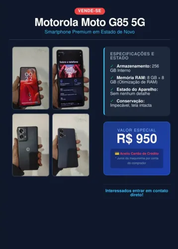 Vendo moto g85