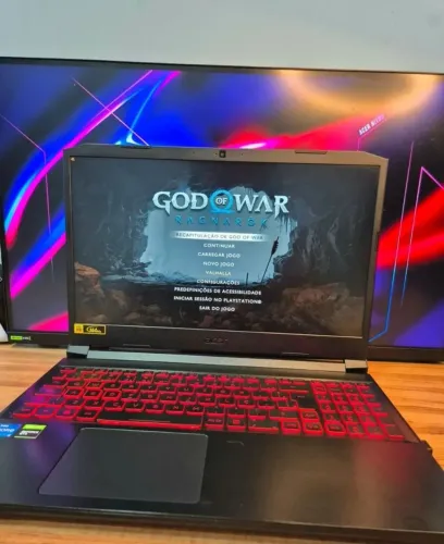 Notebook acer nitro i5 10° geração 500 gigas SSD , teclado led vermelho