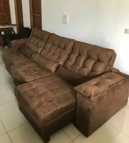 Sofá Retrátil 3 Módulos