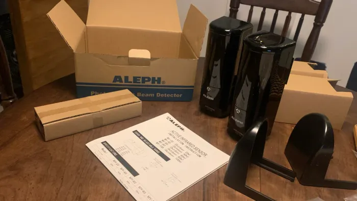 Sensor De Barreira Aleph Unicorn MY-40 - Novo Na Caixa Com Manual