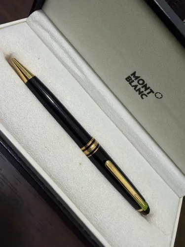 Caneta Montblanc Original Semi-Nova com Estojo