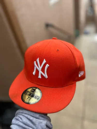Boné new era laranja original