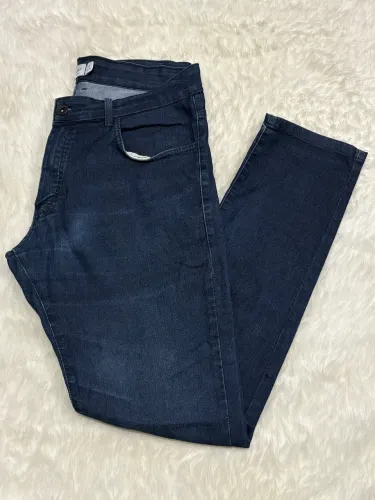 Calça Jeans Usada Masculina Azul Escuro JeansWear