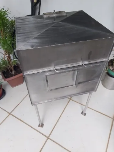Vendo churrasqueira inox