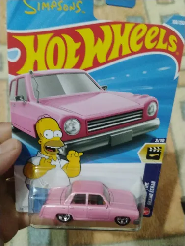 Hot Wheels carro do Simpsons .
