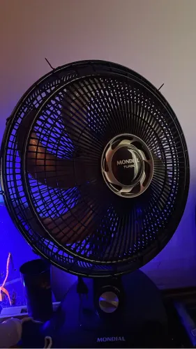 Ventilador 6 pás usado (nao gira)