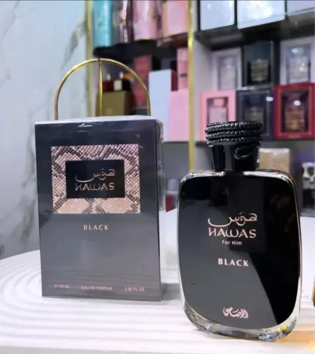 Perfume árabe Hawas black 100ml original 