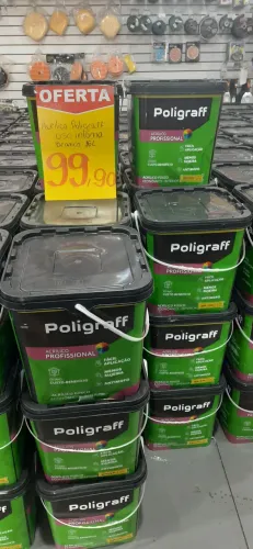 Tinta Acrílica Poligraf Econômica Interior $99,90