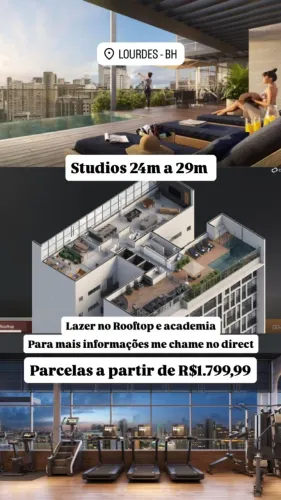 Studios - apartamentos - lançamentos na planta - Airbnb