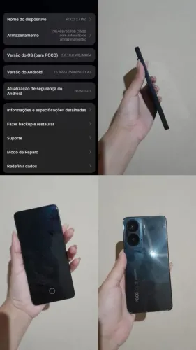Celular poco X7 pro 