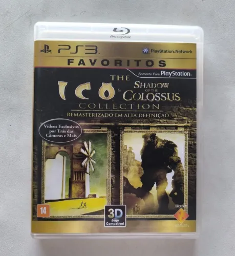 Ico&ShadowColossus SEM arranhões COM manual