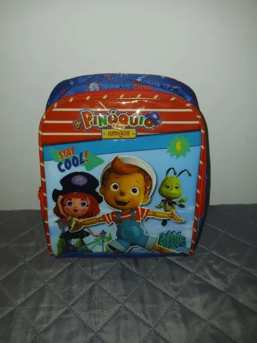 Bolsa infantil (lancheira) Pinóquio