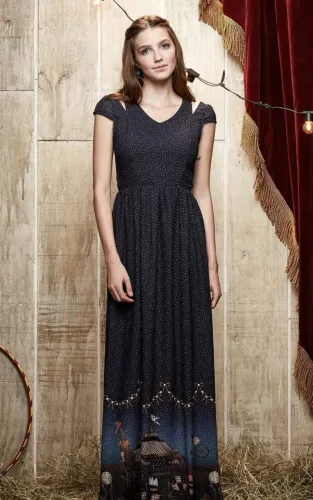 Vestido de poá tema Circo Tam P Antix