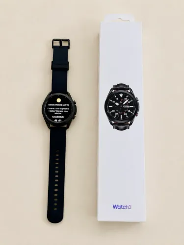Samsung Galaxy Watch3 45mm Completo + Caixa Original