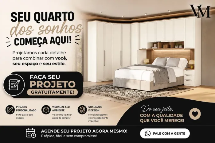 Móveis modulados em Apucarana
