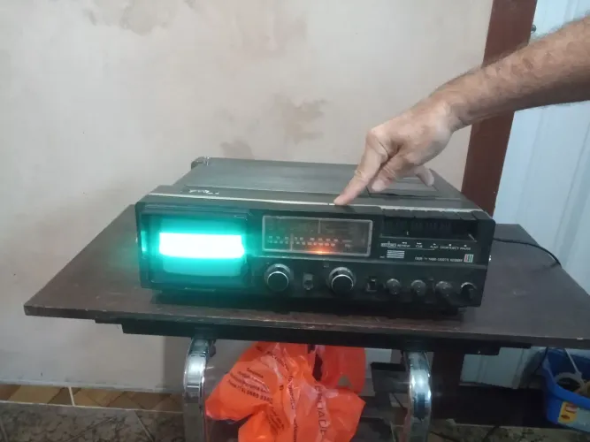 TV RADIO CASSETE JVC CX 500.. RARA.. FAVOR LER DESCRIÇÃO 