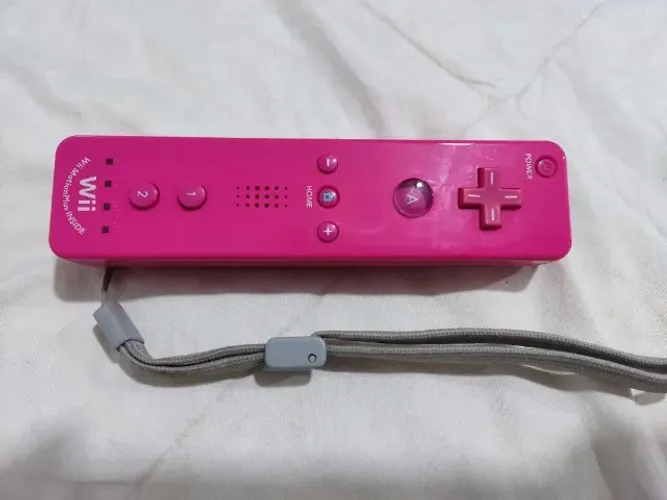 Wii remote rosa original .