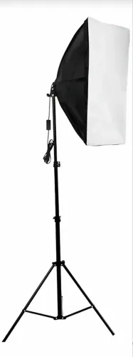 2 Soft box já acompanha a luz